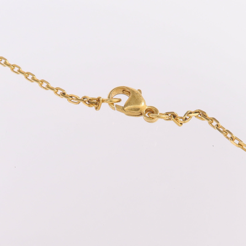 HERMES 金屬/Swift皮革O'Maillon Pendant項鍊-4