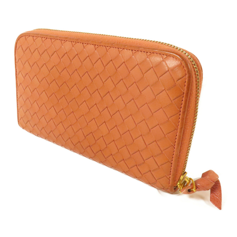 BOTTEGA VENETA 織紋皮革Long Wallet金扣長錢包-2