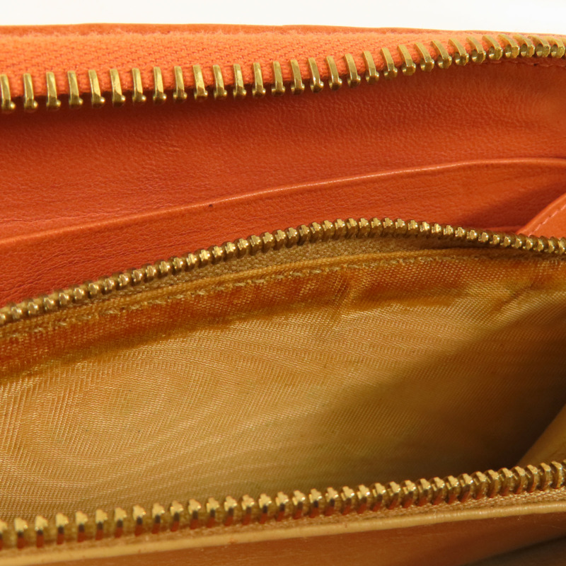 BOTTEGA VENETA 織紋皮革Long Wallet金扣長錢包-18