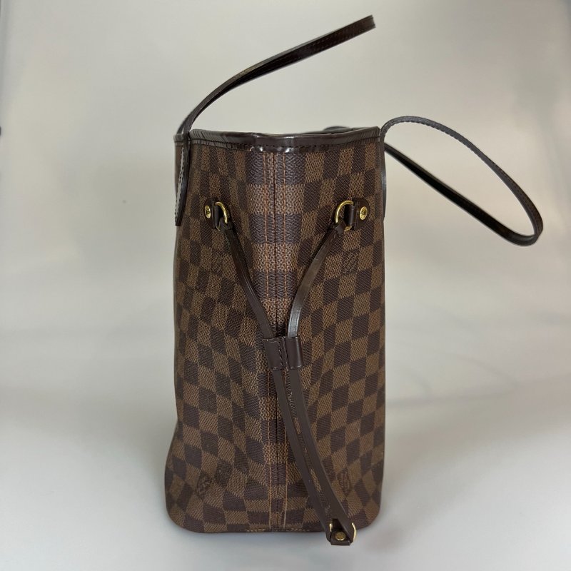 LV N51105 棋盤格NEVERFULL MM 托特包-3