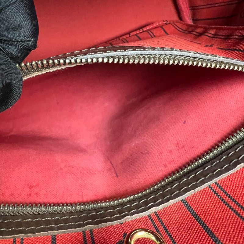 LV N51105 棋盤格NEVERFULL MM 托特包-6