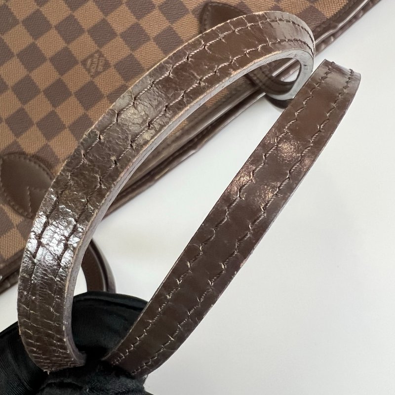 LV N51105 棋盤格NEVERFULL MM 托特包-8