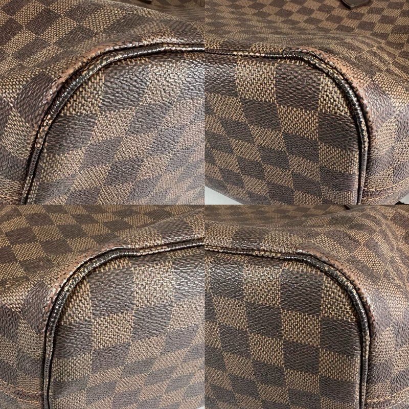 LV N51105 棋盤格NEVERFULL MM 托特包-12
