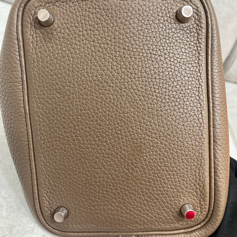 愛馬仕菜籃子 Picotin 18（大象灰/銀）-7