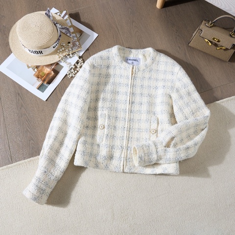 ❤️CHANEL 超模劉雯同款 雪地系列 外套