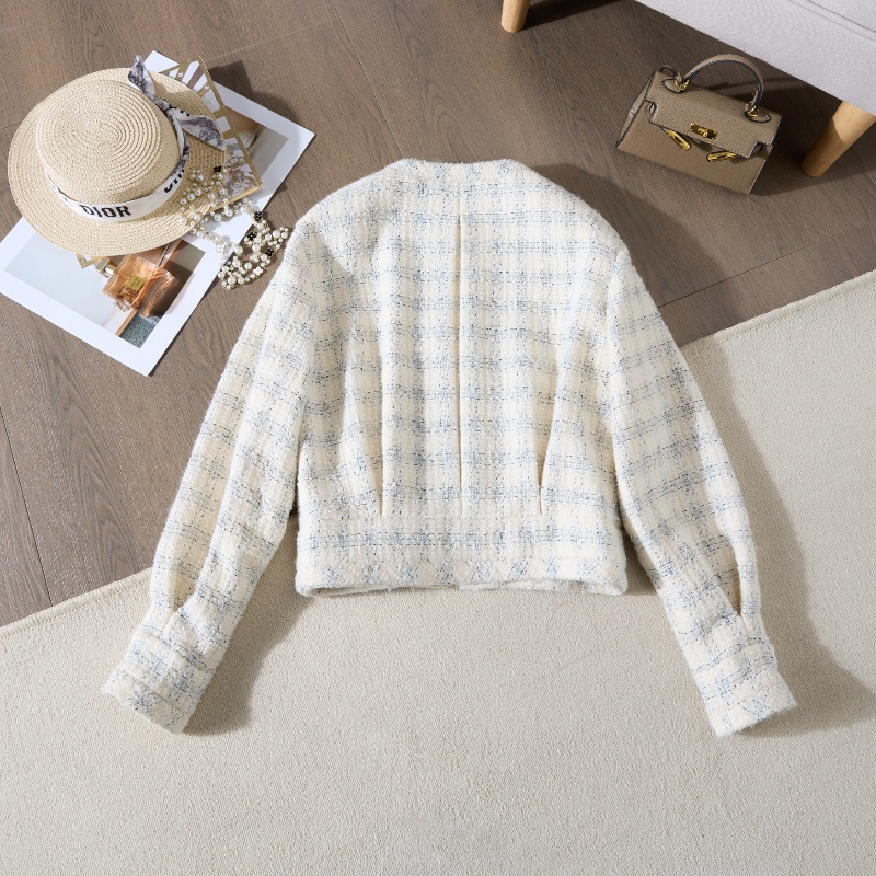 ❤️CHANEL 超模劉雯同款 雪地系列 外套-9