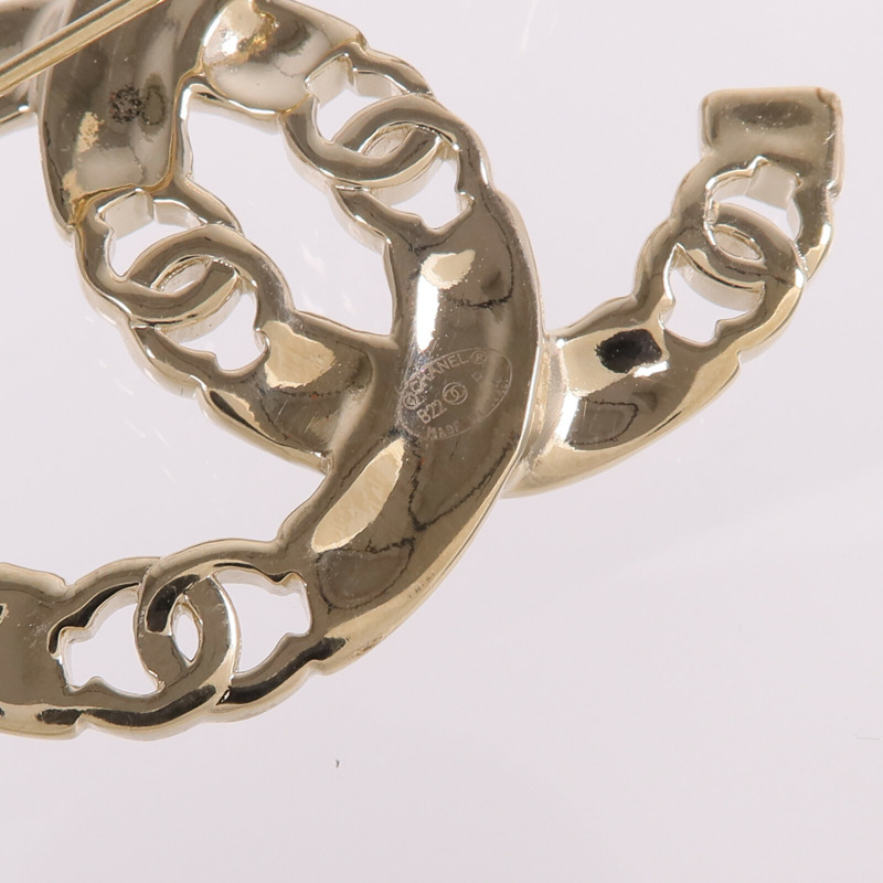 CHANEL 金屬Brooch胸針-6