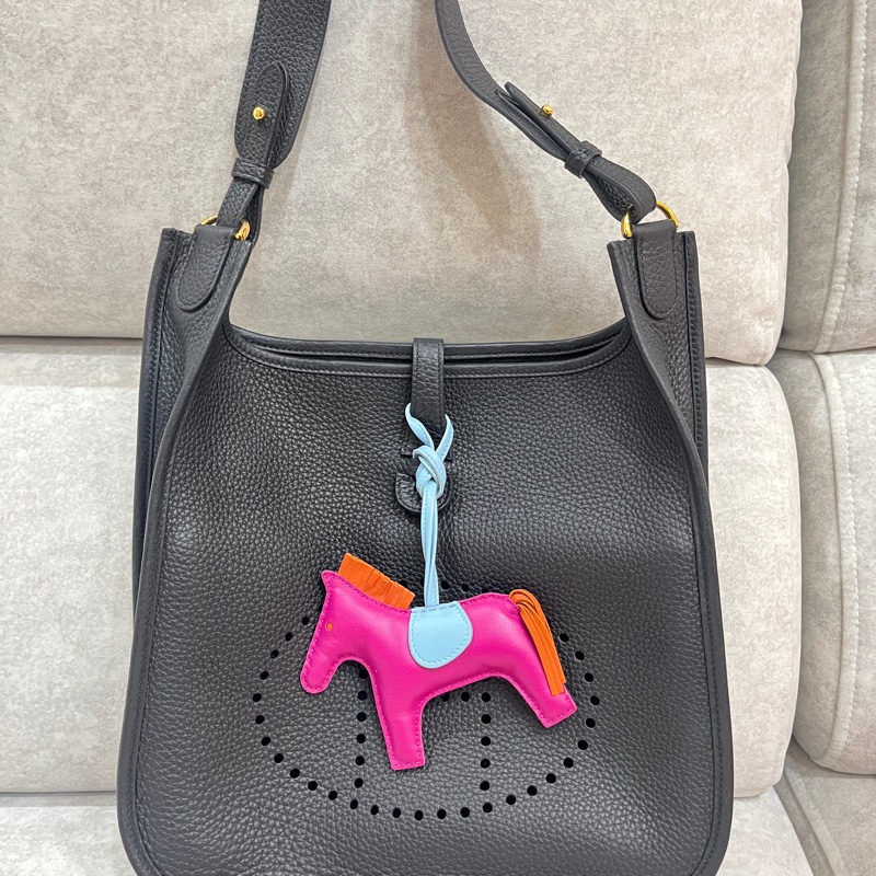 愛馬仕Evelyne 29/黑金-5