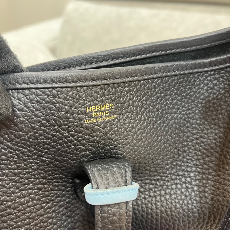 愛馬仕Evelyne 29/黑金-13