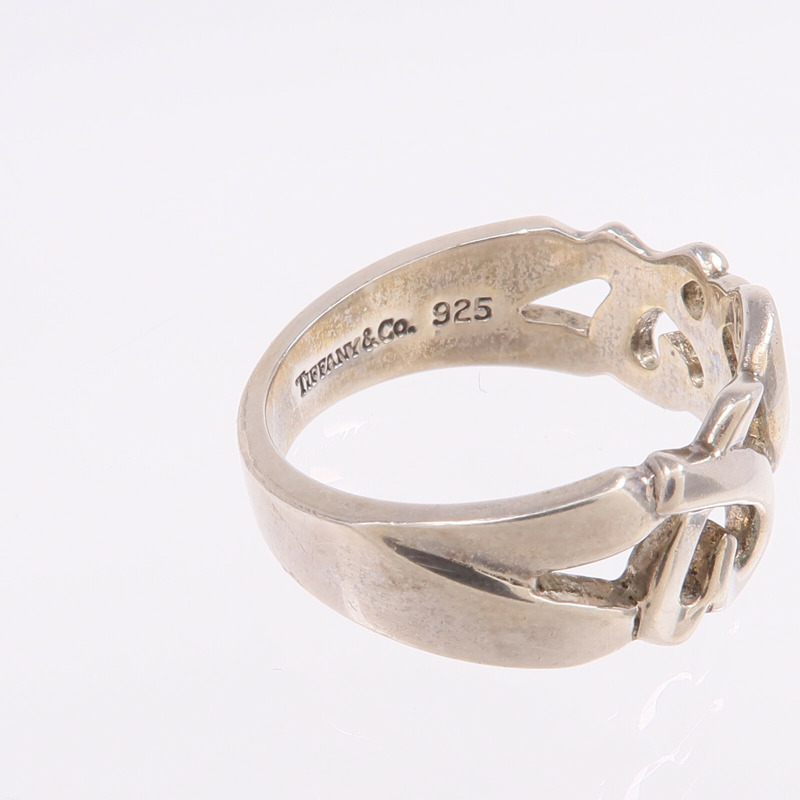 TIFFANY＆CO 925純銀Ring戒指US#6.75-4
