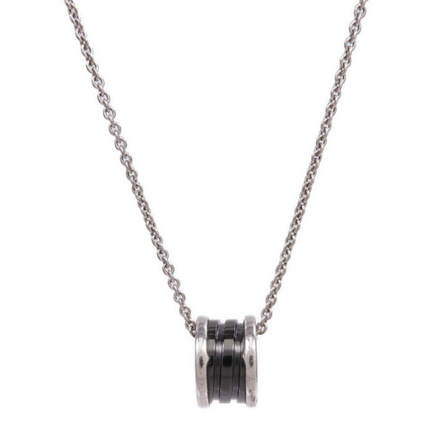 BVLGARI 925純銀/陶瓷Save The Children Necklace項鍊