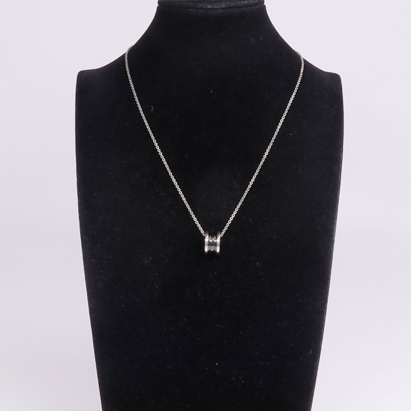 BVLGARI 925純銀/陶瓷Save The Children Necklace項鍊-8