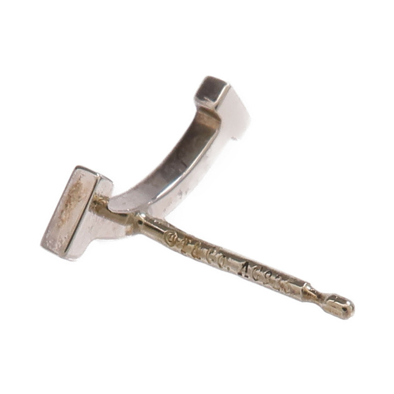 TIFFANY&CO 925純銀T Smile Earrings耳環-7