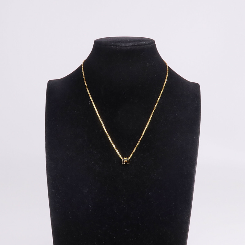 HERMES 金屬Mini Pop H項鍊-7