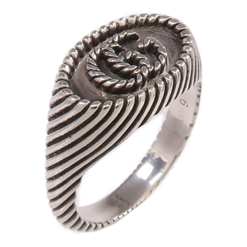 GUCCI 925純銀Ring戒指Gucci#9/US#5