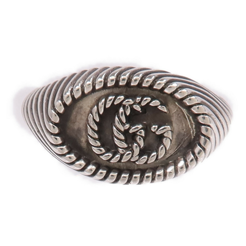 GUCCI 925純銀Ring戒指Gucci#9/US#5-1