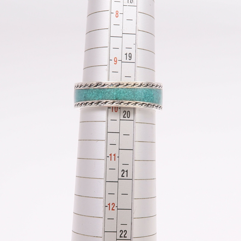 GUCCI 925純銀/琺瑯Interlocking G Ring戒指Gucci#22/US#9.75-8