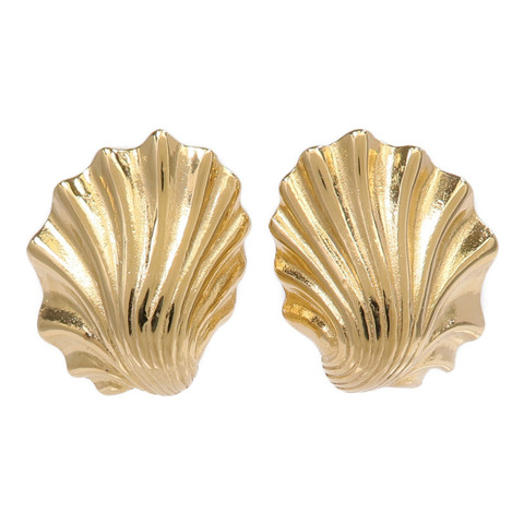 GIVENCHY 金屬Seashell Earrings耳環