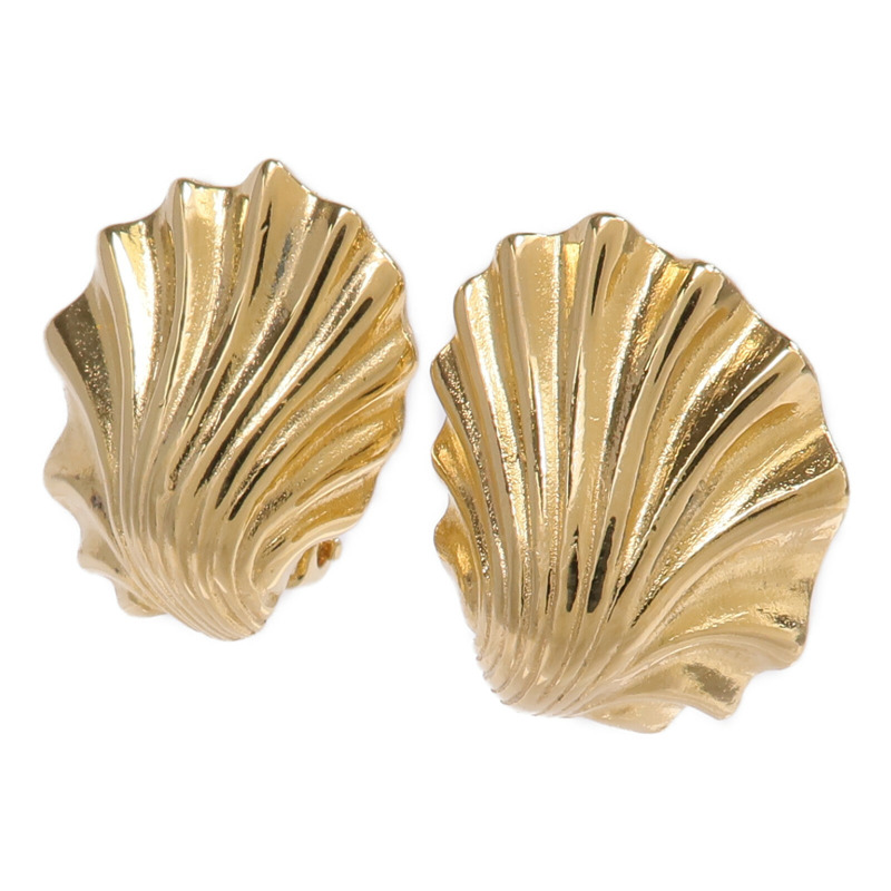 GIVENCHY 金屬Seashell Earrings耳環-1