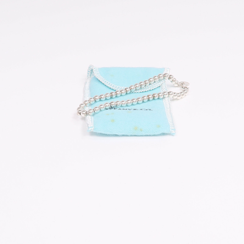 TIFFANY＆CO 925純銀Bracelet手鏈-10