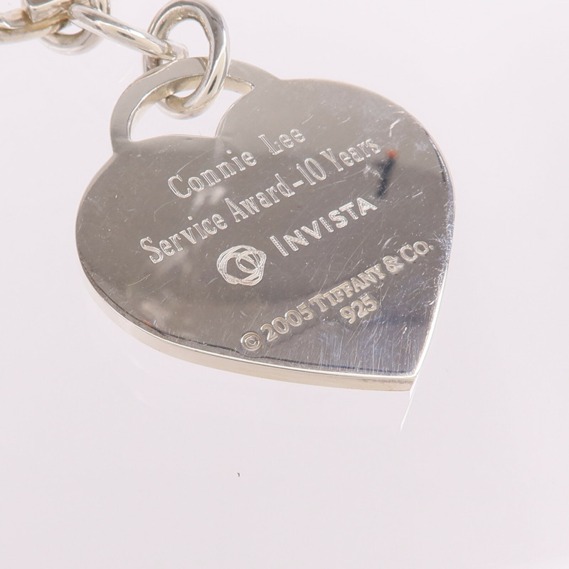 TIFFANY＆CO 925純銀Key Charm鑰匙圈-5