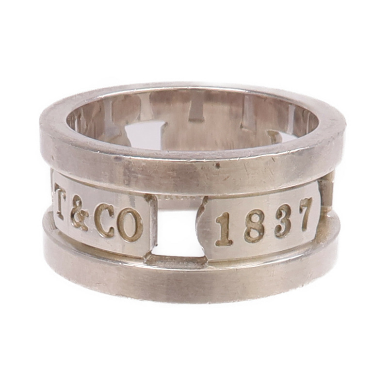 TIFFANY＆CO 925純銀1837 Ring戒指US#5.5-1