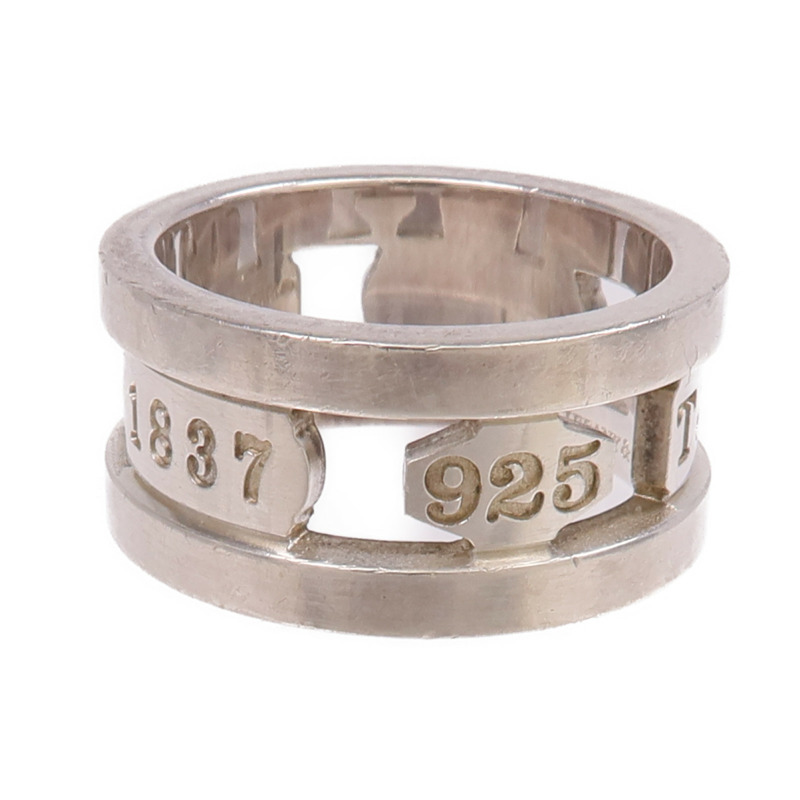 TIFFANY＆CO 925純銀1837 Ring戒指US#5.5-3