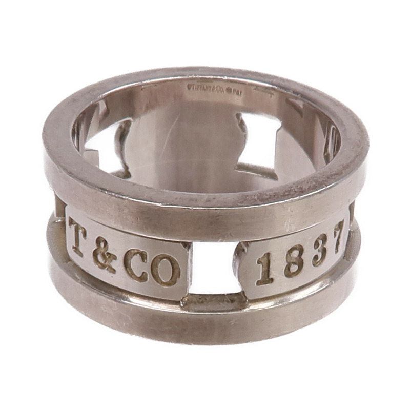 TIFFANY＆CO 925純銀1837 Ring戒指US#5.5-5