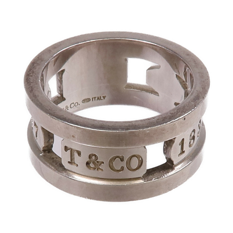 TIFFANY＆CO 925純銀1837 Ring戒指US#5.5-6