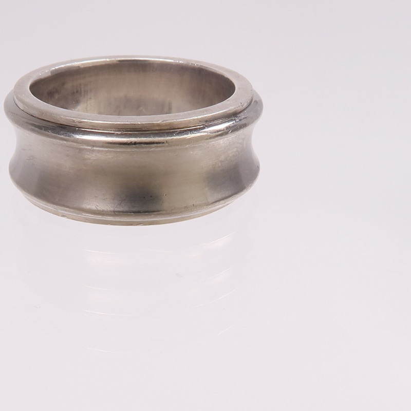 TIFFANY＆CO 925純銀/鈦1837 Ring戒指US#5.5-6