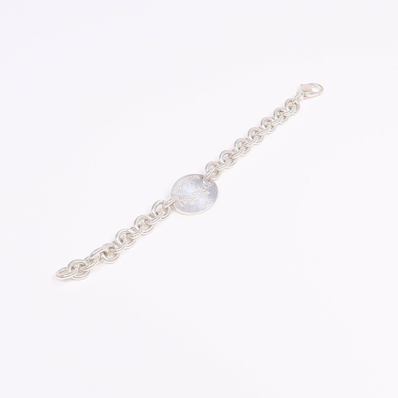 TIFFANY＆CO 925純銀Bracelet手鏈-8