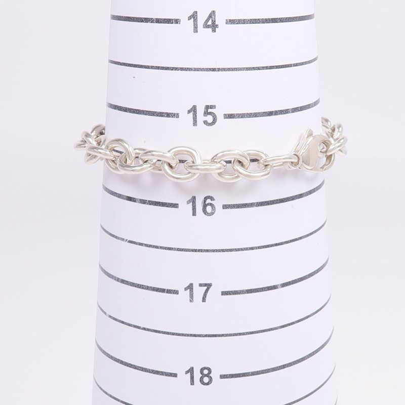 TIFFANY＆CO 925純銀Bracelet手鏈-10