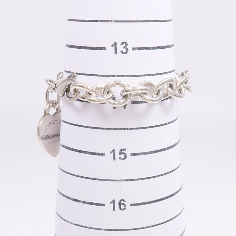 TIFFANY&CO 925純銀Bracelet手鏈-10