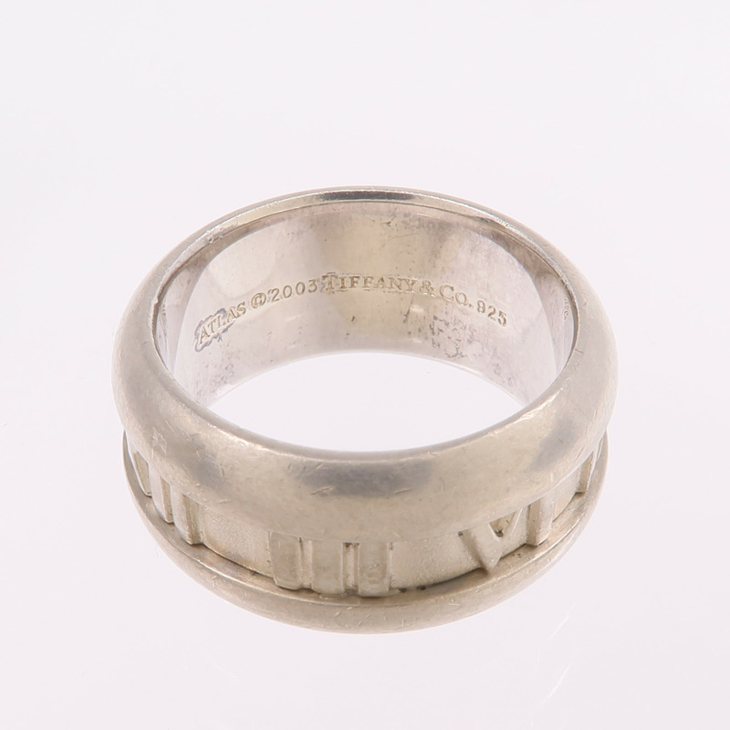 TIFFANY&CO 925純銀Ring戒指US#5.75-4