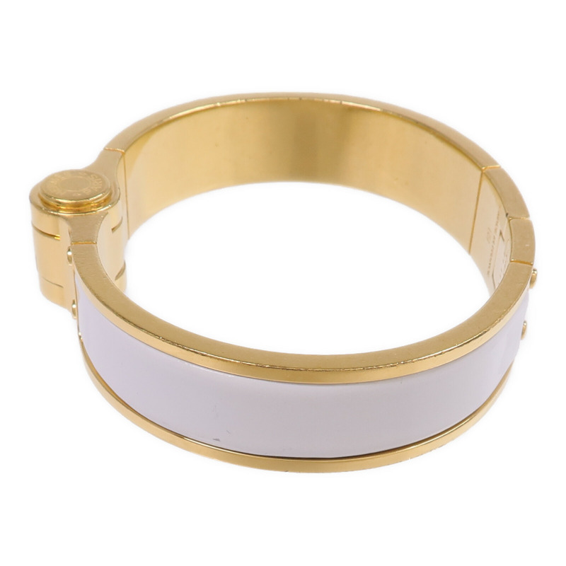 HERMES 金屬/琺瑯Charniere Bracelet手鐲-1