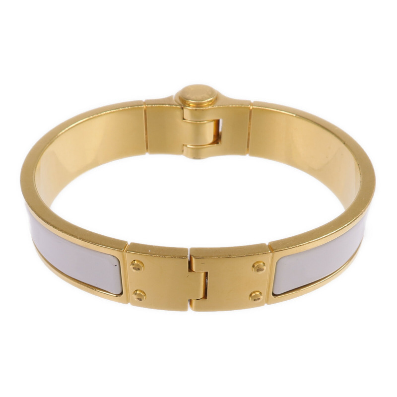 HERMES 金屬/琺瑯Charniere Bracelet手鐲-2