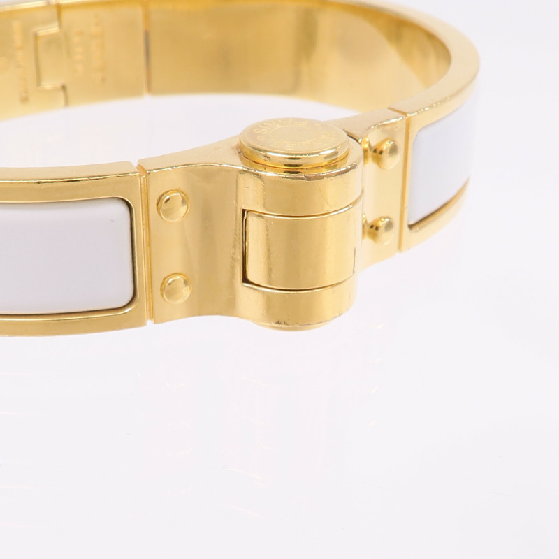 HERMES 金屬/琺瑯Charniere Bracelet手鐲-4