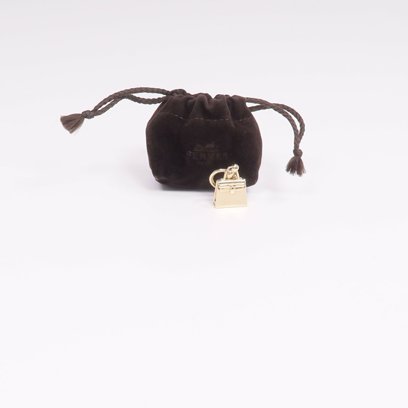 HERMES 金屬Mini Kelly Twilly Ring絲巾扣-6