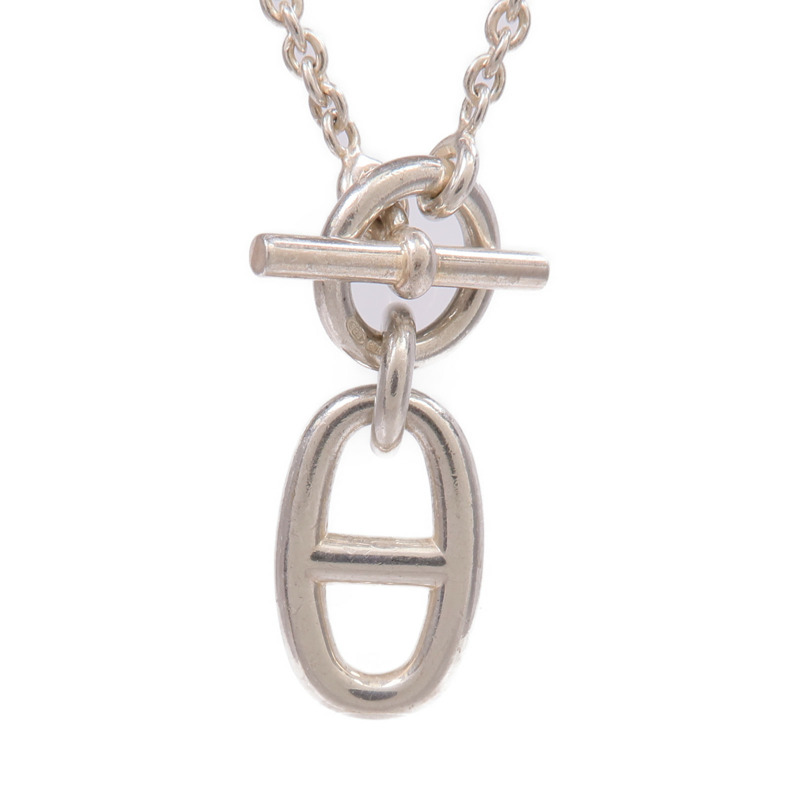 HERMES 925純銀Chaine d'ancre Pendant項鍊-2