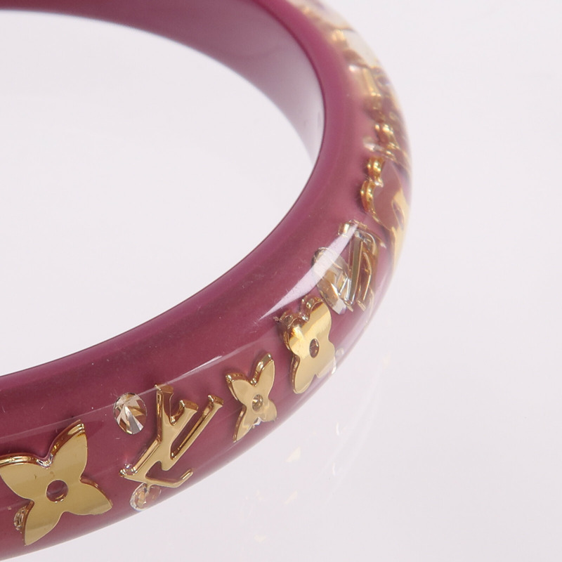 LOUIS VUITTON PVC Inclusion Bangle/Bracelet手鐲-5