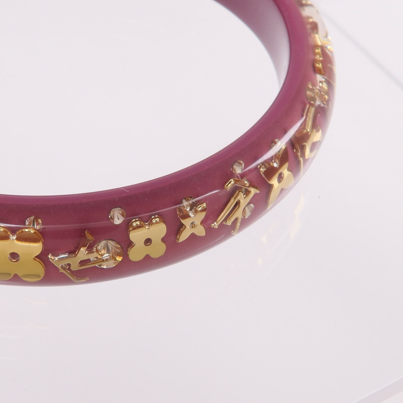 LOUIS VUITTON PVC Inclusion Bangle/Bracelet手鐲-6