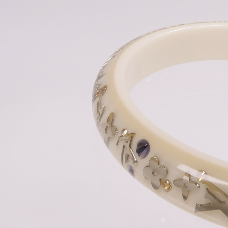 LOUIS VUITTON PVC Inclusion Bangle/Bracelet手鐲-5