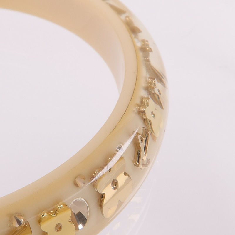LOUIS VUITTON PVC Inclusion Bangle/Bracelet手鐲-5