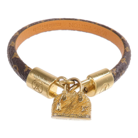 LOUIS VUITTON Monogram Alma Bracelet金扣手帶