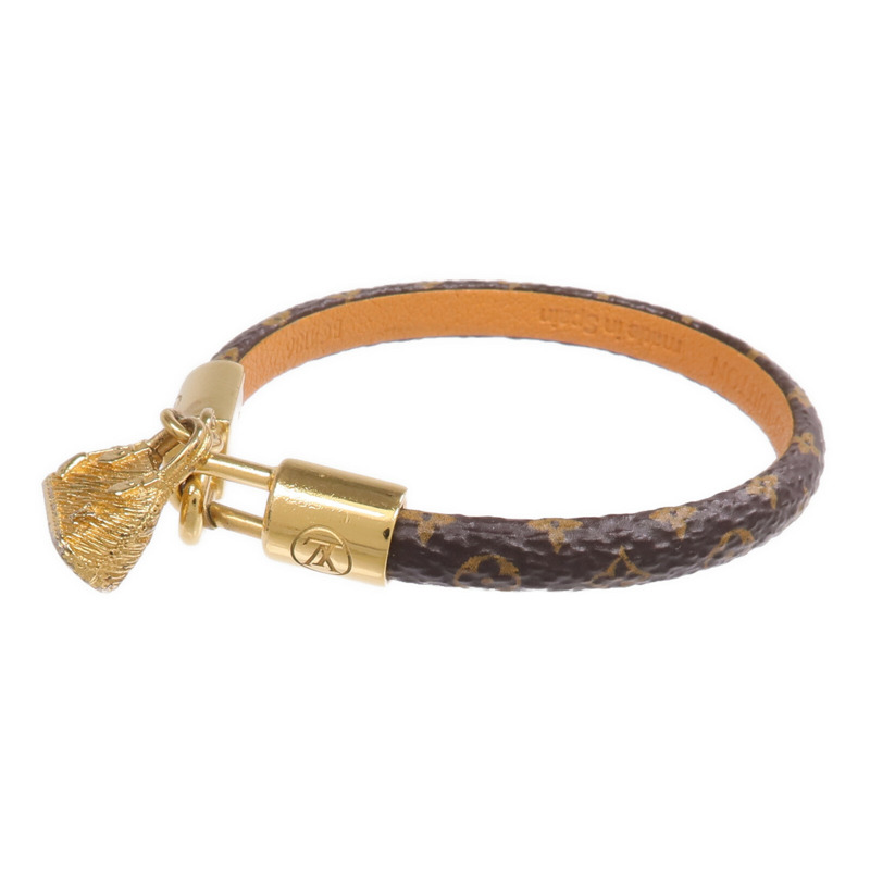 LOUIS VUITTON Monogram Alma Bracelet金扣手帶-1