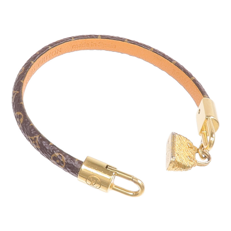 LOUIS VUITTON Monogram Alma Bracelet金扣手帶-6