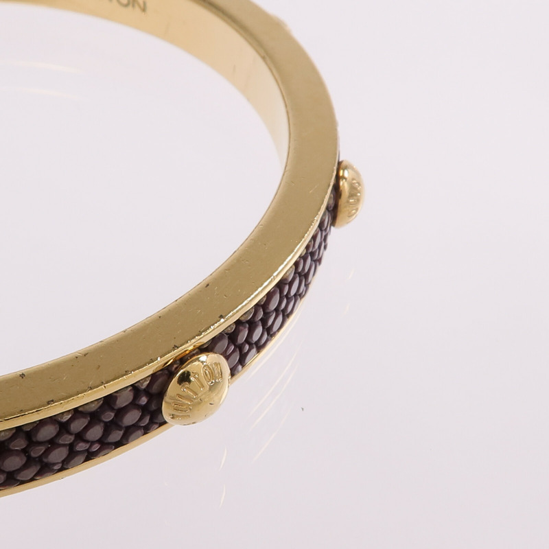 LOUIS VUITTON 金屬/魔鬼魚Gimme Crew Bangle/Bracelet手鐲-9