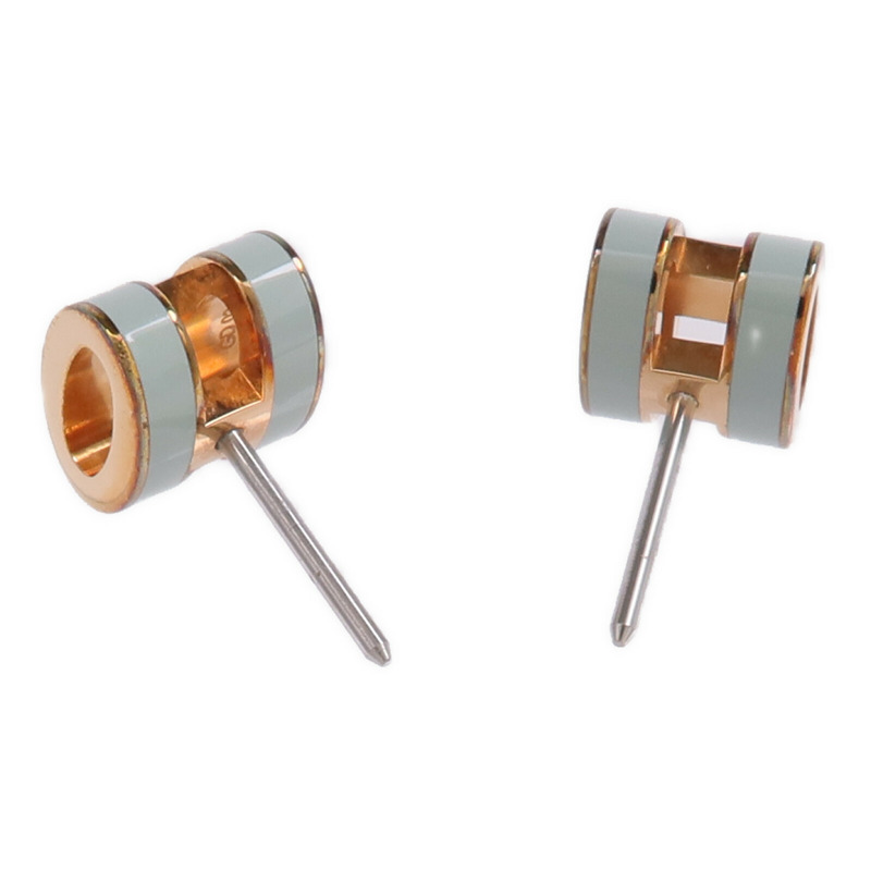 HERMES 金屬Mini Pop H耳環-3