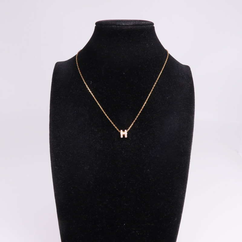 HERMES 金屬Mini Pop H項鍊-7