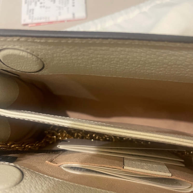 Gucci Ophidia 奶油白肩背包-3